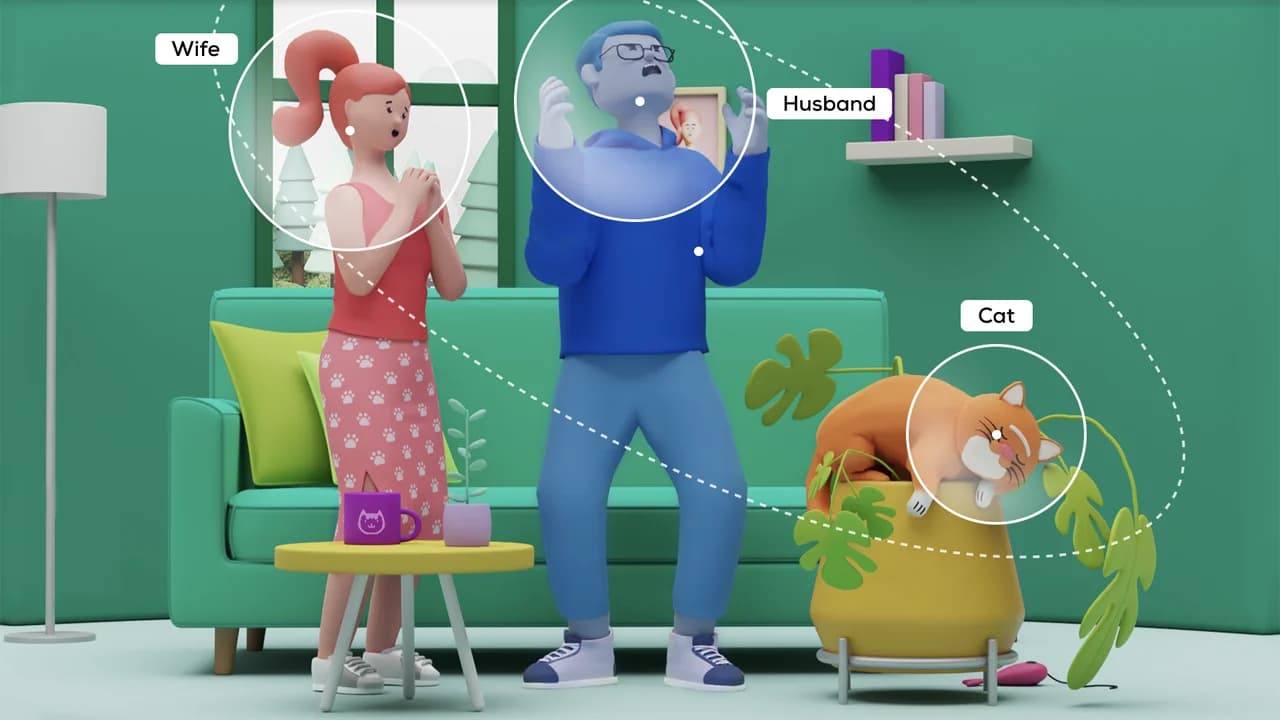 Innovative web presentation for AI and machine learning expertise.