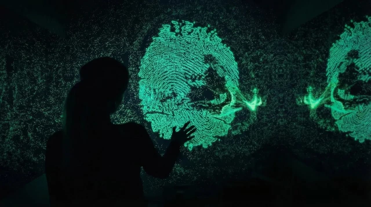 Audiovisual installation that transcends physical space boundaries.