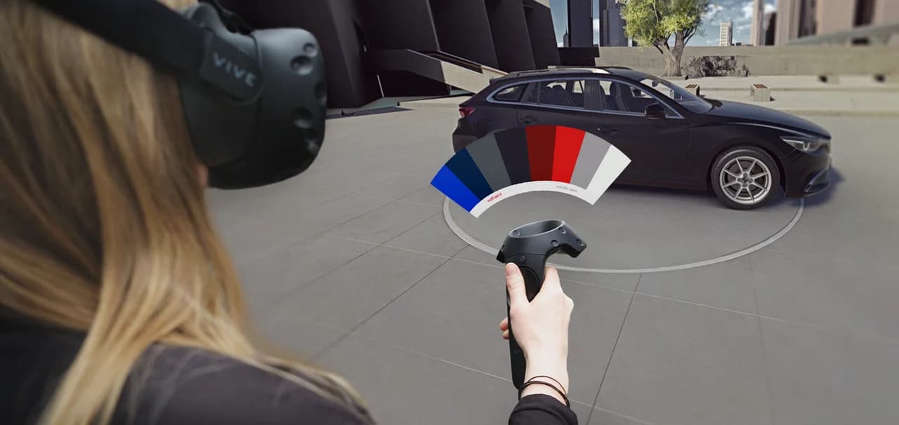 VR configurator for intuitive vehicle experiences.