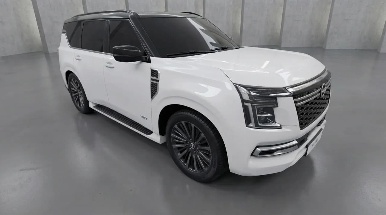 Immersive product experience for the Nissan Patrol on Apple Vision Pro.