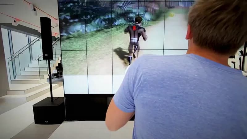 In-Store-Spielerlebnis für die Eröffnung des Vodafone Flagship-Stores.