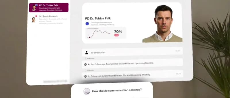KI-gestütztes Kommunikationstraining für den pharmazeutischen Außendienst in VR.