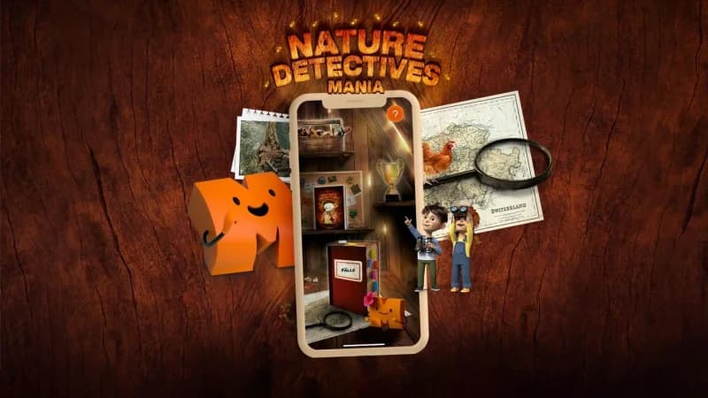 App for children to playfully discover Swiss nature.