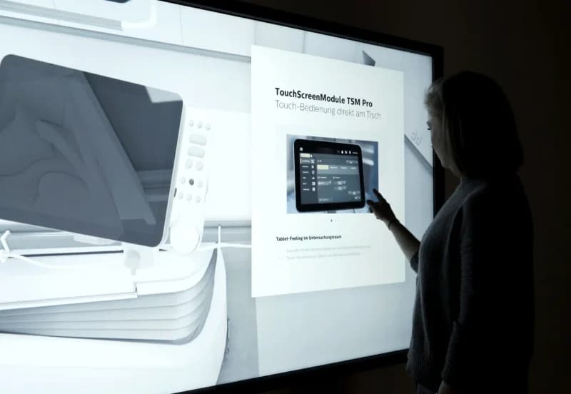 Explorative 3D product presentation for an innovative medical system.