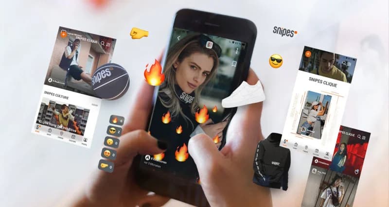 Social commerce app with over 5 million downloads and 500,000 monthly users.