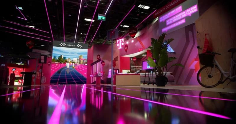 Interactive games for IFA and MWC demonstrating 5G technology.
