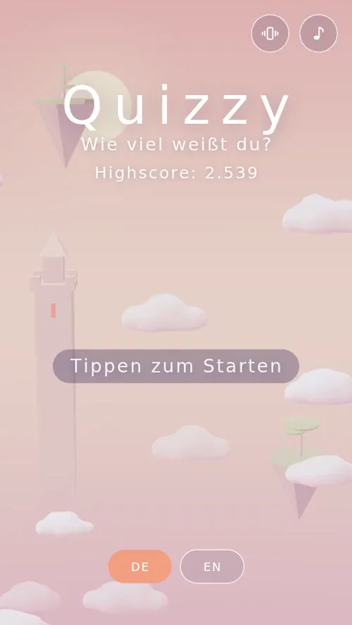 Spielszene aus Quizzy